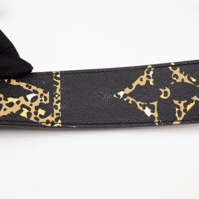 Bandouliere LV Jungle Black Leather