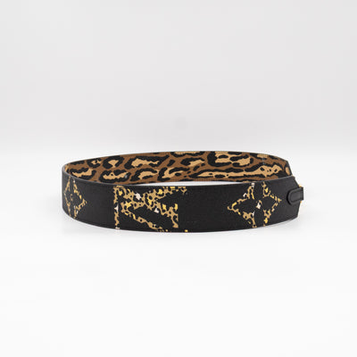 Bandouliere LV Jungle Black Leather