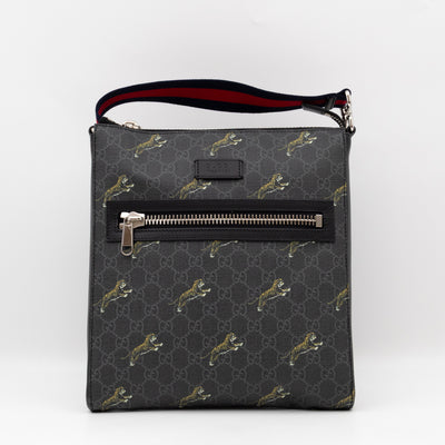 Messenger Bag GG Supreme Tigers Black