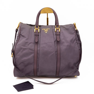 Shopping Bag Tessuto Mirtillo Soft Nylon