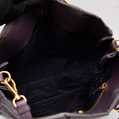 Shopping Bag Tessuto Mirtillo Soft Nylon