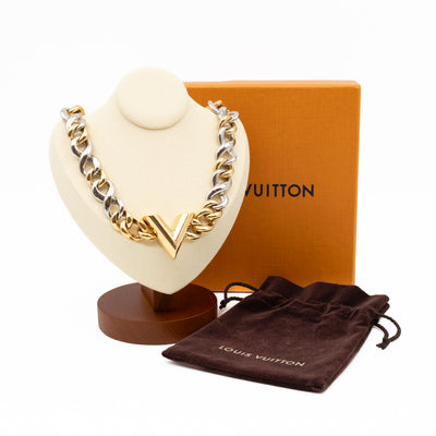 V Necklace Gold