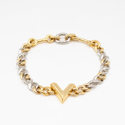 V Necklace Gold