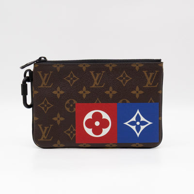 Zipped Pouch MM Monogram Logo Story
