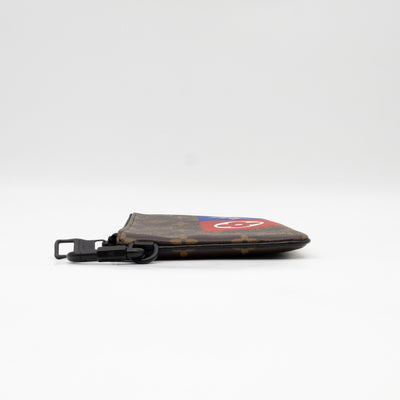 Zipped Pouch MM Monogram Logo Story