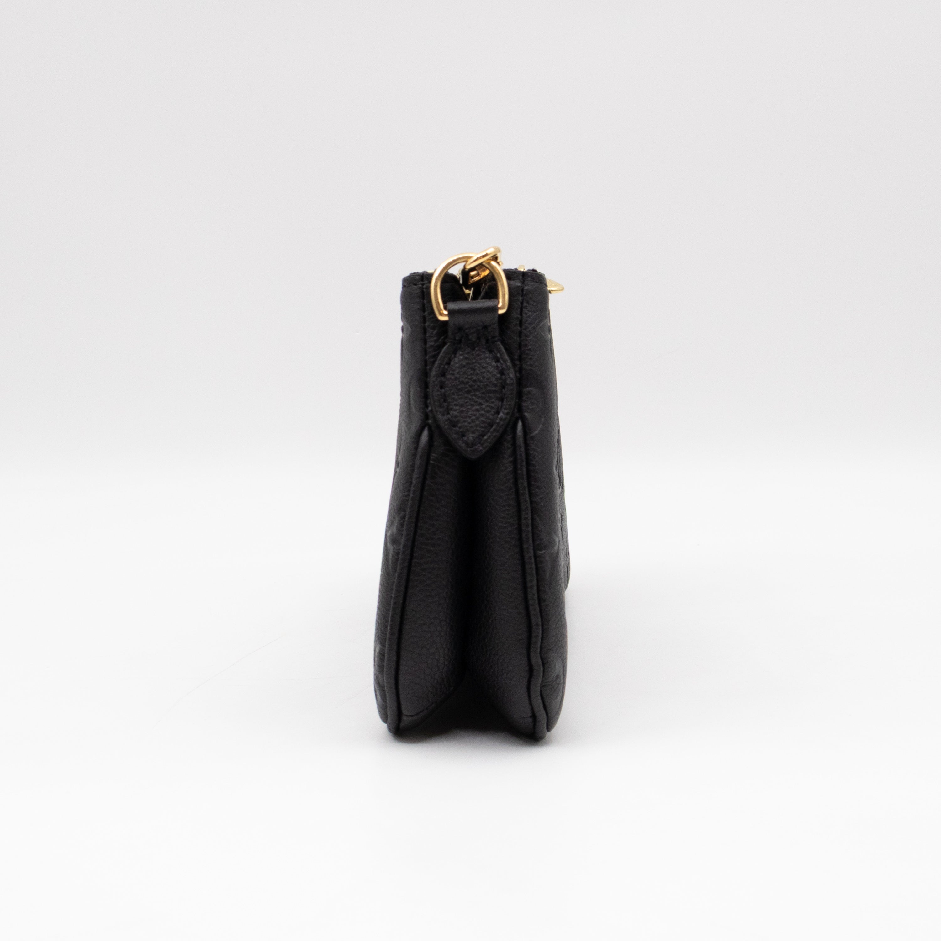 Pochette Liv Black Monogram Empreinte