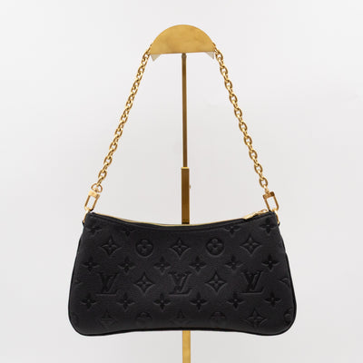 Pochette Liv Black Monogram Empreinte
