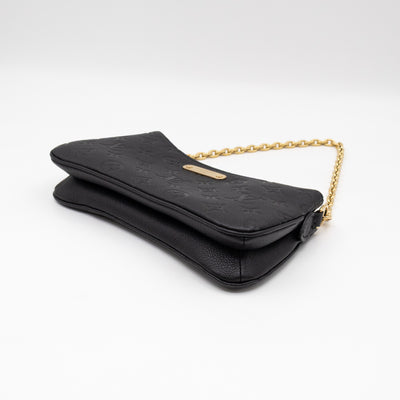 Pochette Liv Black Monogram Empreinte