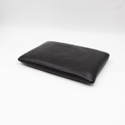 Calypso Pillow Pouch Black Leather