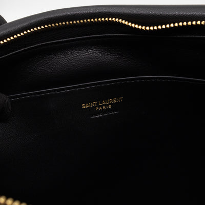 Calypso Pillow Pouch Black Leather