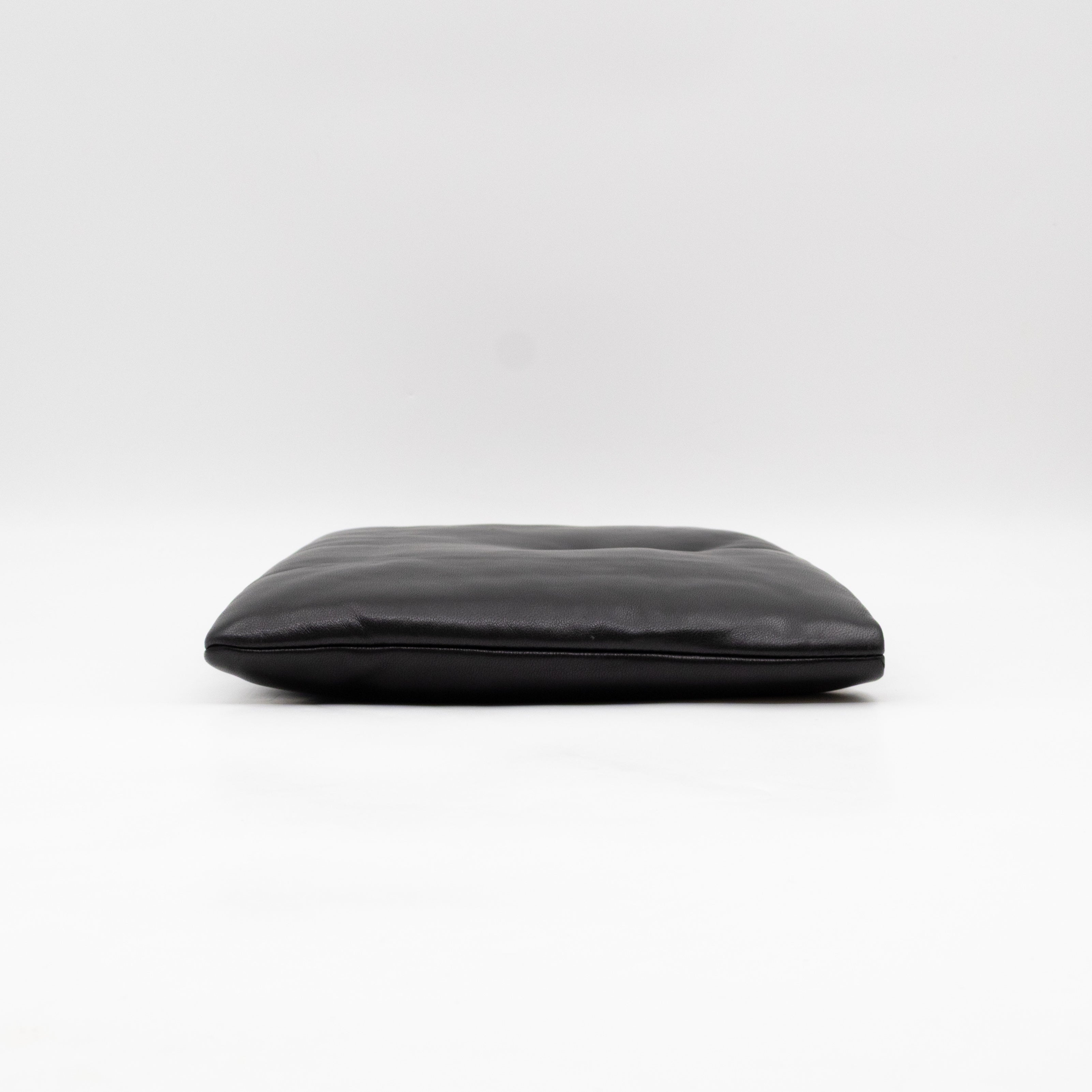 Calypso Pillow Pouch Black Leather