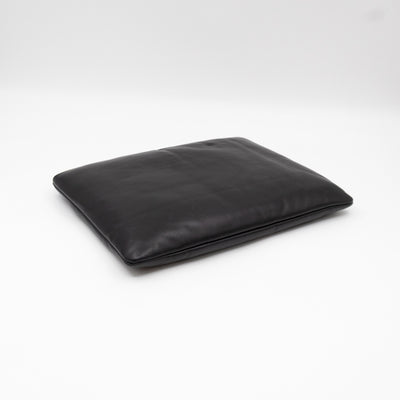 Calypso Pillow Pouch Black Leather
