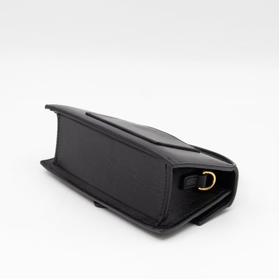 Bambino Mini Black Leather