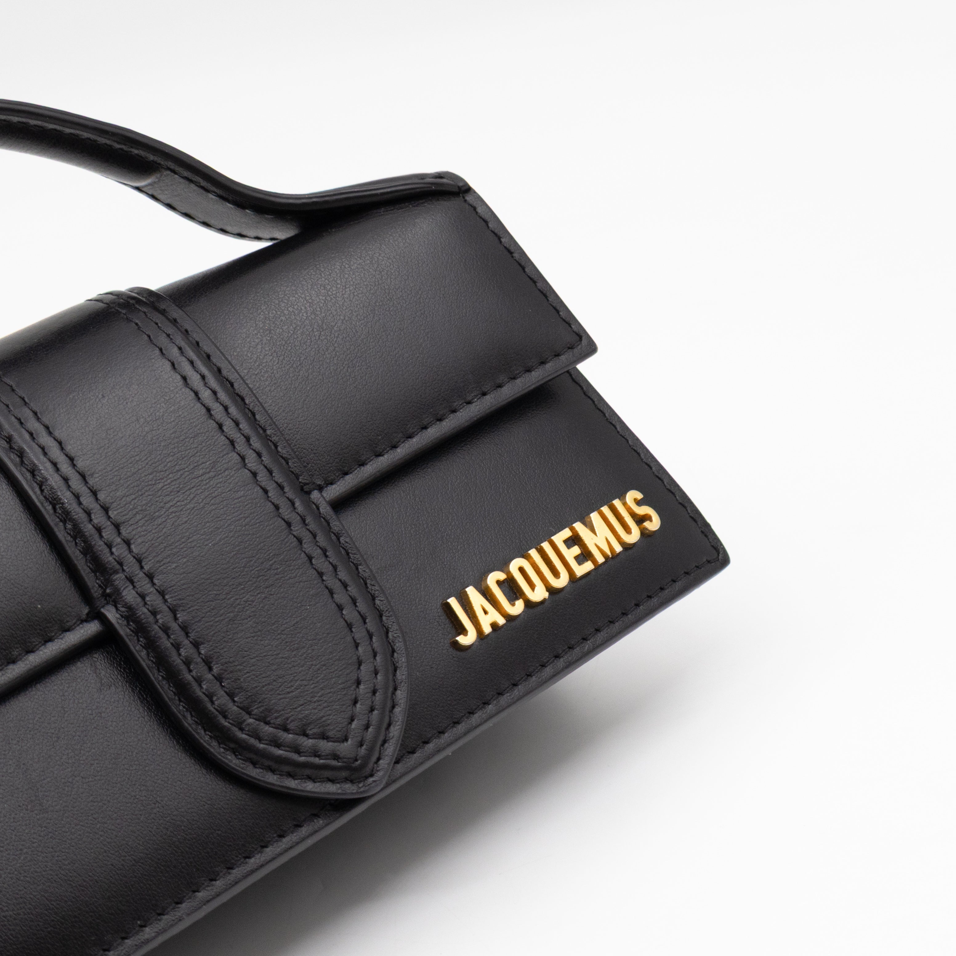 Bambino Mini Black Leather