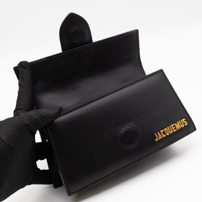 Bambino Mini Black Leather