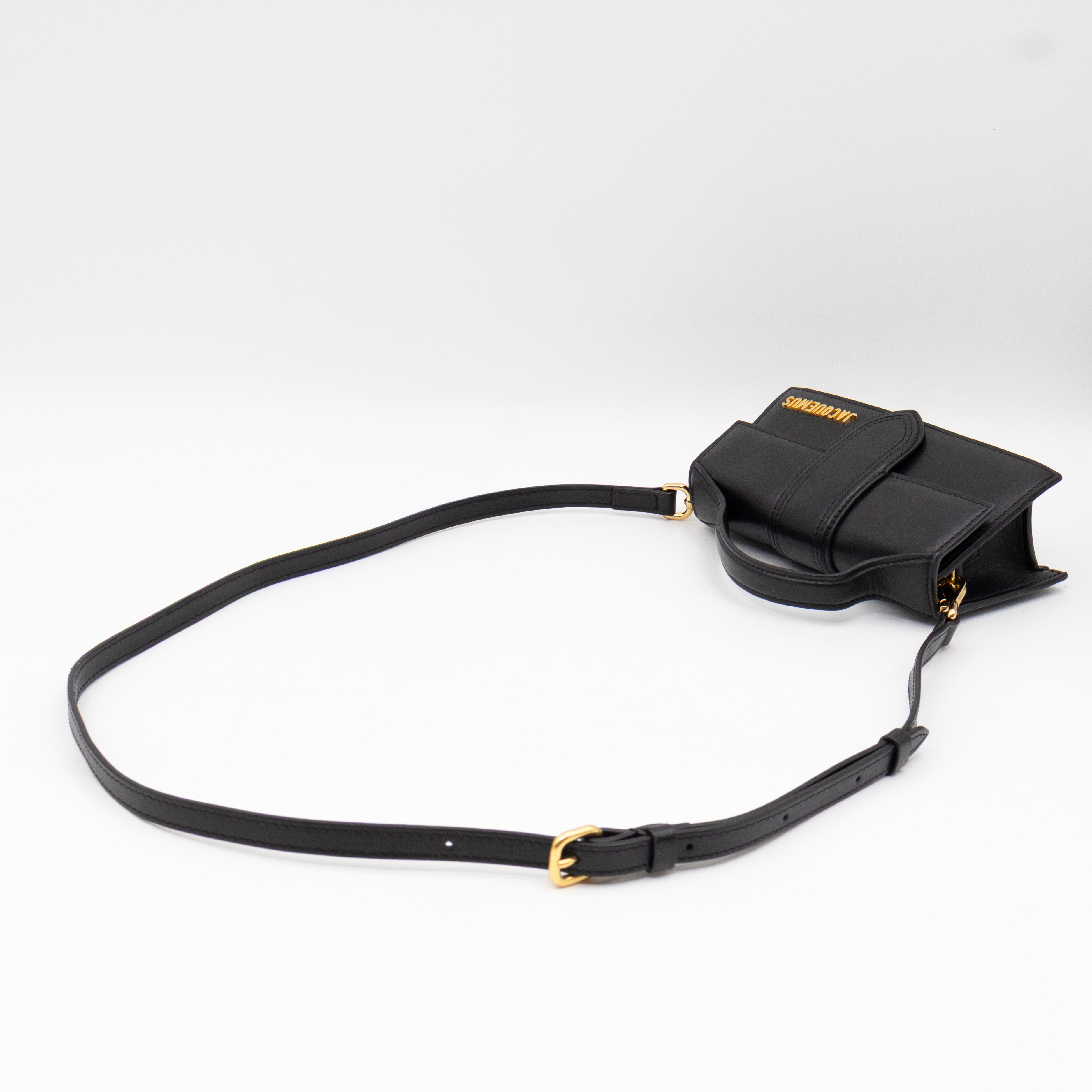 Bambino Mini Black Leather