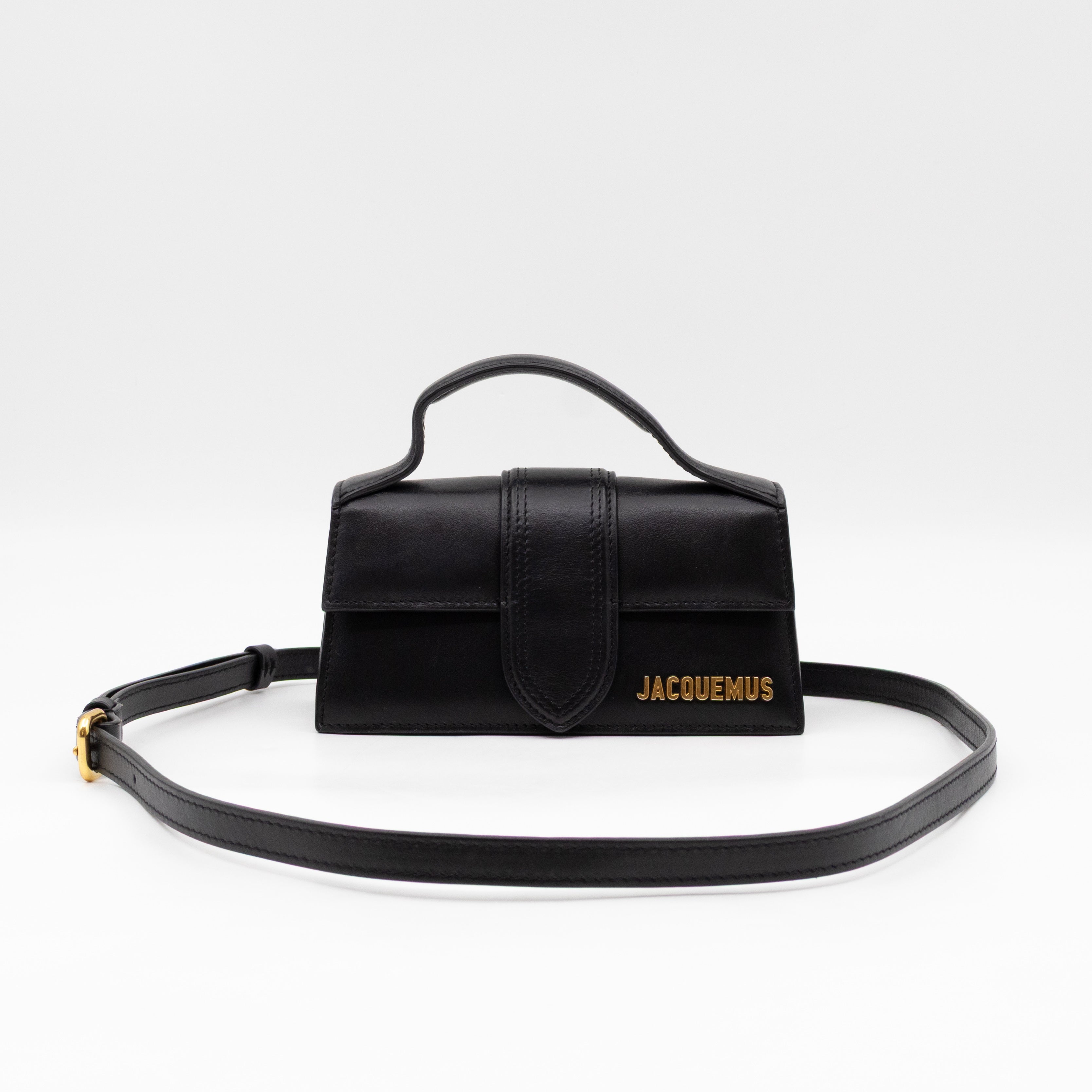 Bambino Mini Black Leather