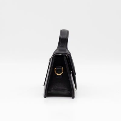 Bambino Mini Black Leather