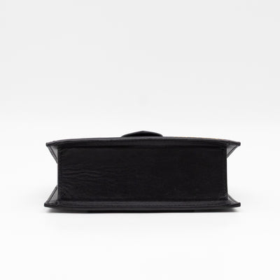 Bambino Mini Black Leather