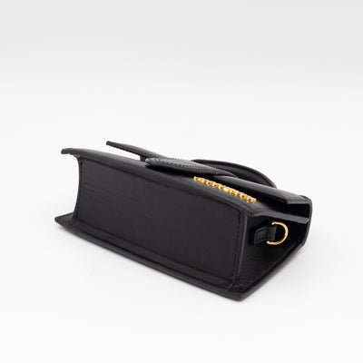 Bambino Mini Black Leather