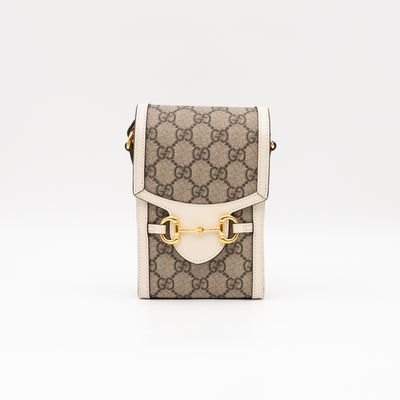 Horsebit 1955 Mini Bag GG Supreme White