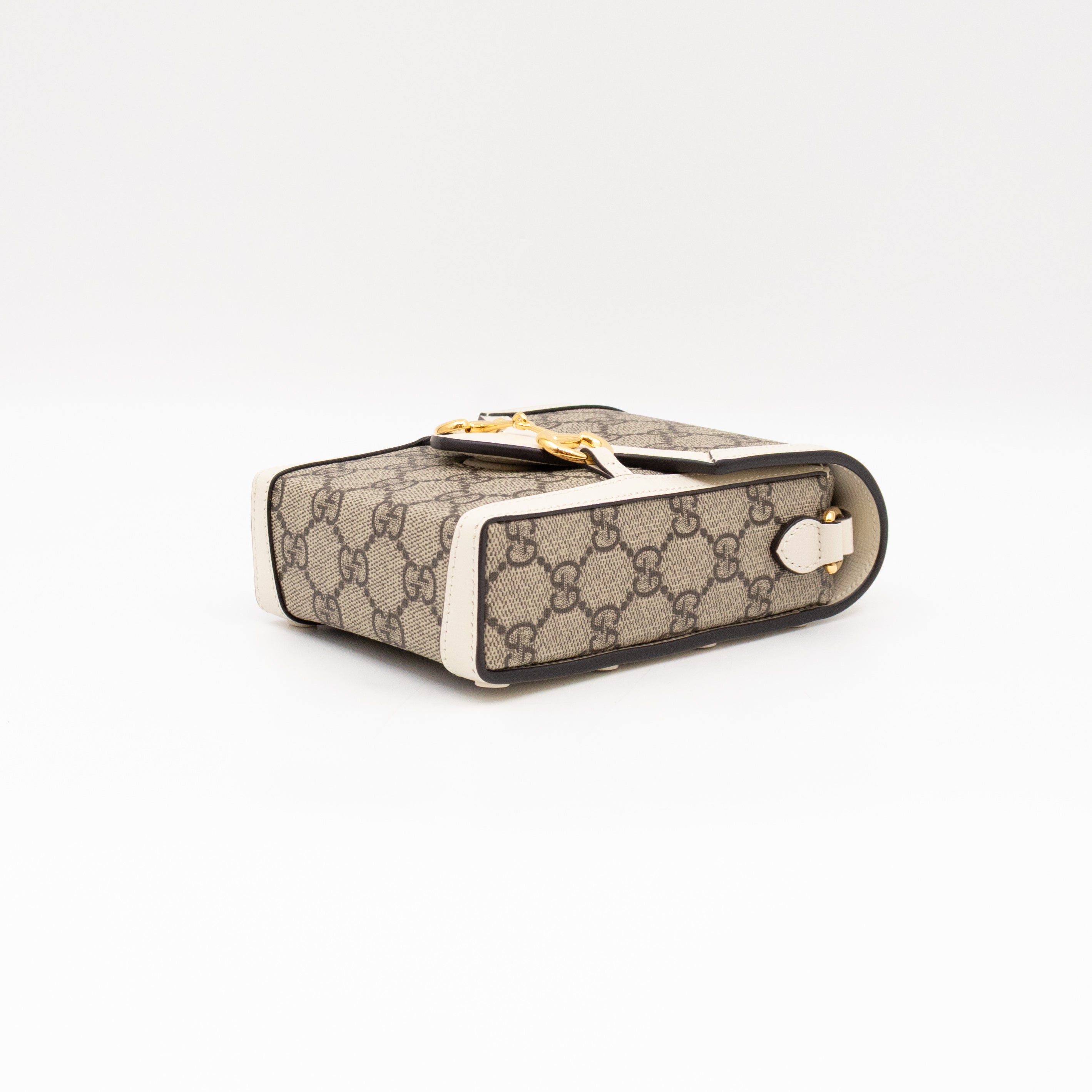 Horsebit 1955 Mini Bag GG Supreme White