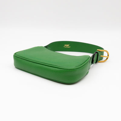 Aphrodite Mini Green Leather