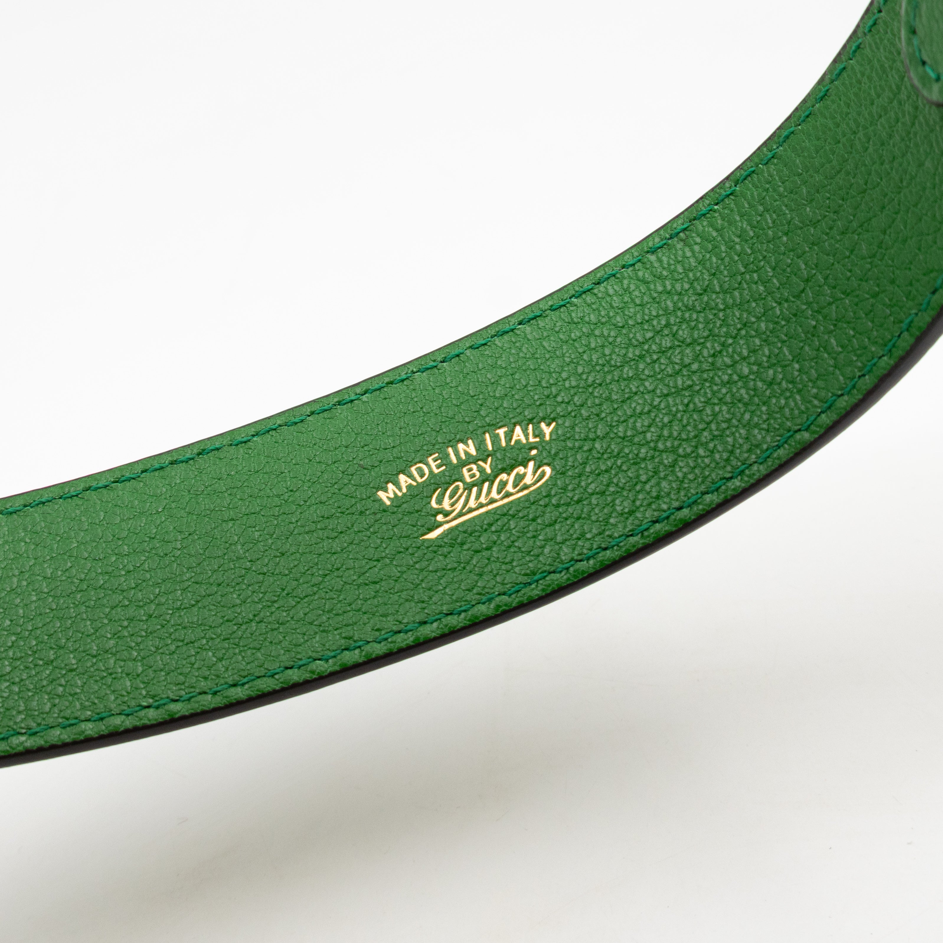 Aphrodite Mini Green Leather