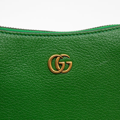 Aphrodite Mini Green Leather
