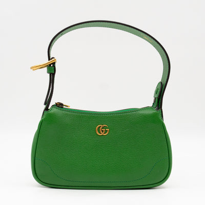 Aphrodite Mini Green Leather