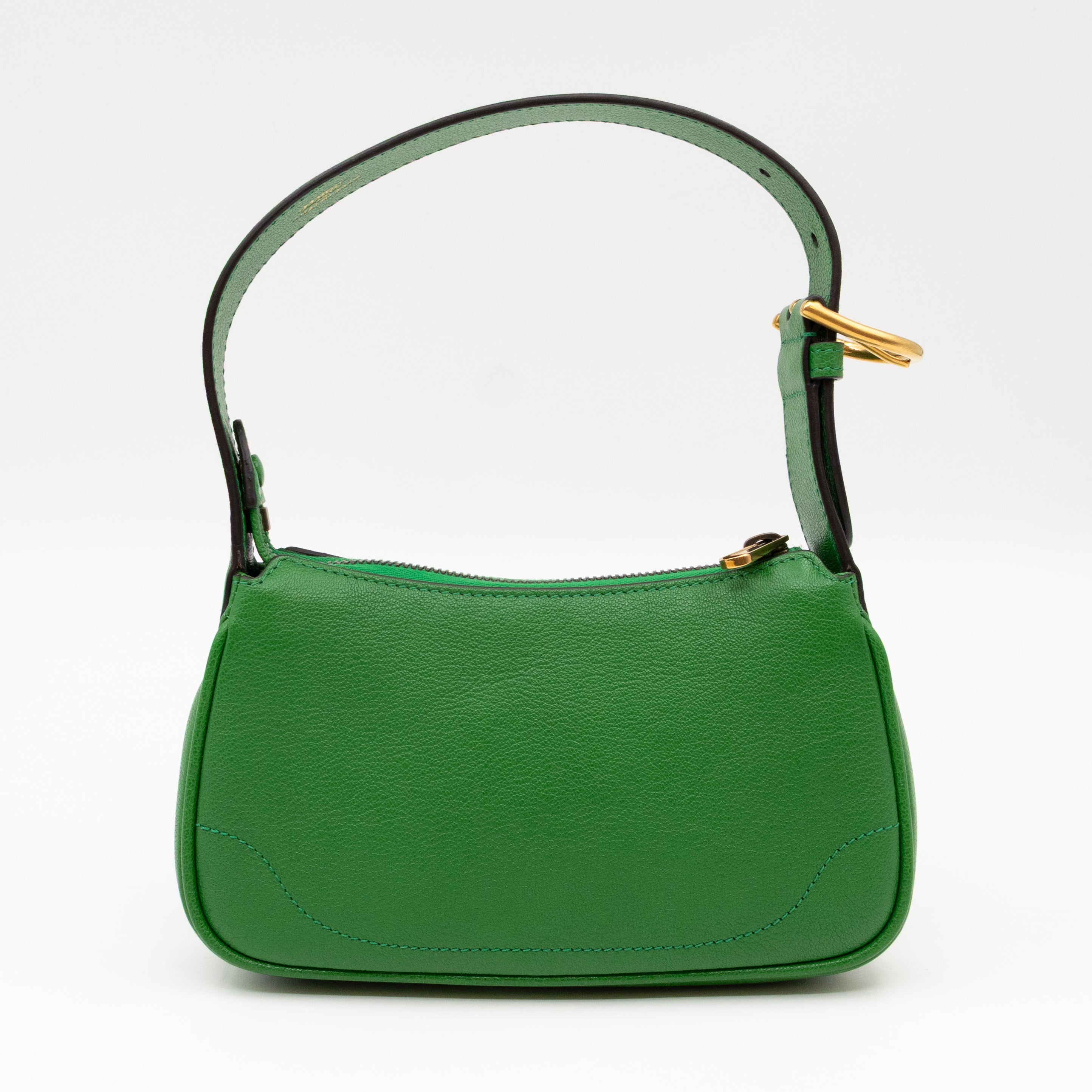 Aphrodite Mini Green Leather