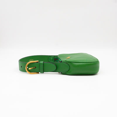 Aphrodite Mini Green Leather