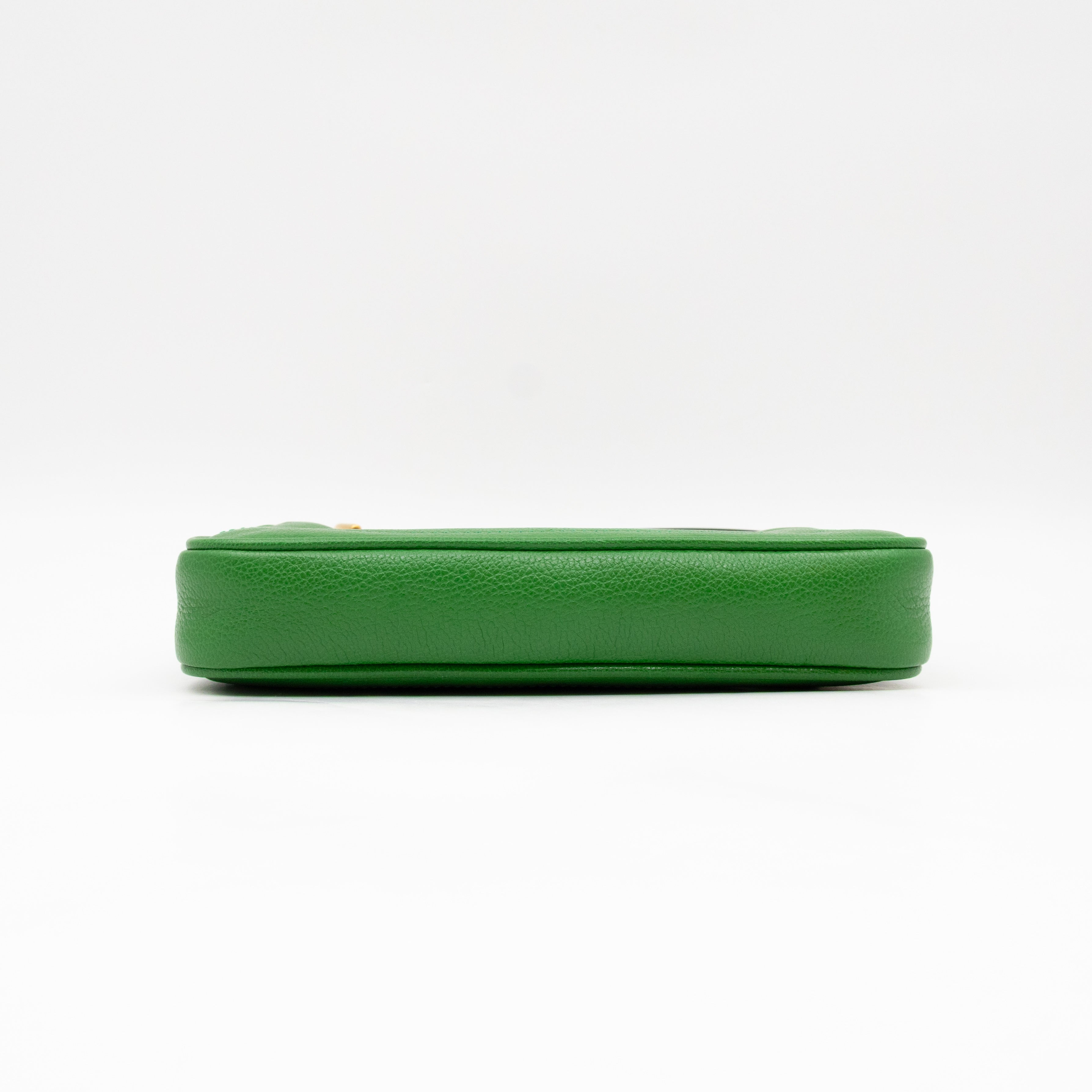 Aphrodite Mini Green Leather