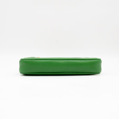 Aphrodite Mini Green Leather