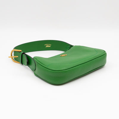 Aphrodite Mini Green Leather