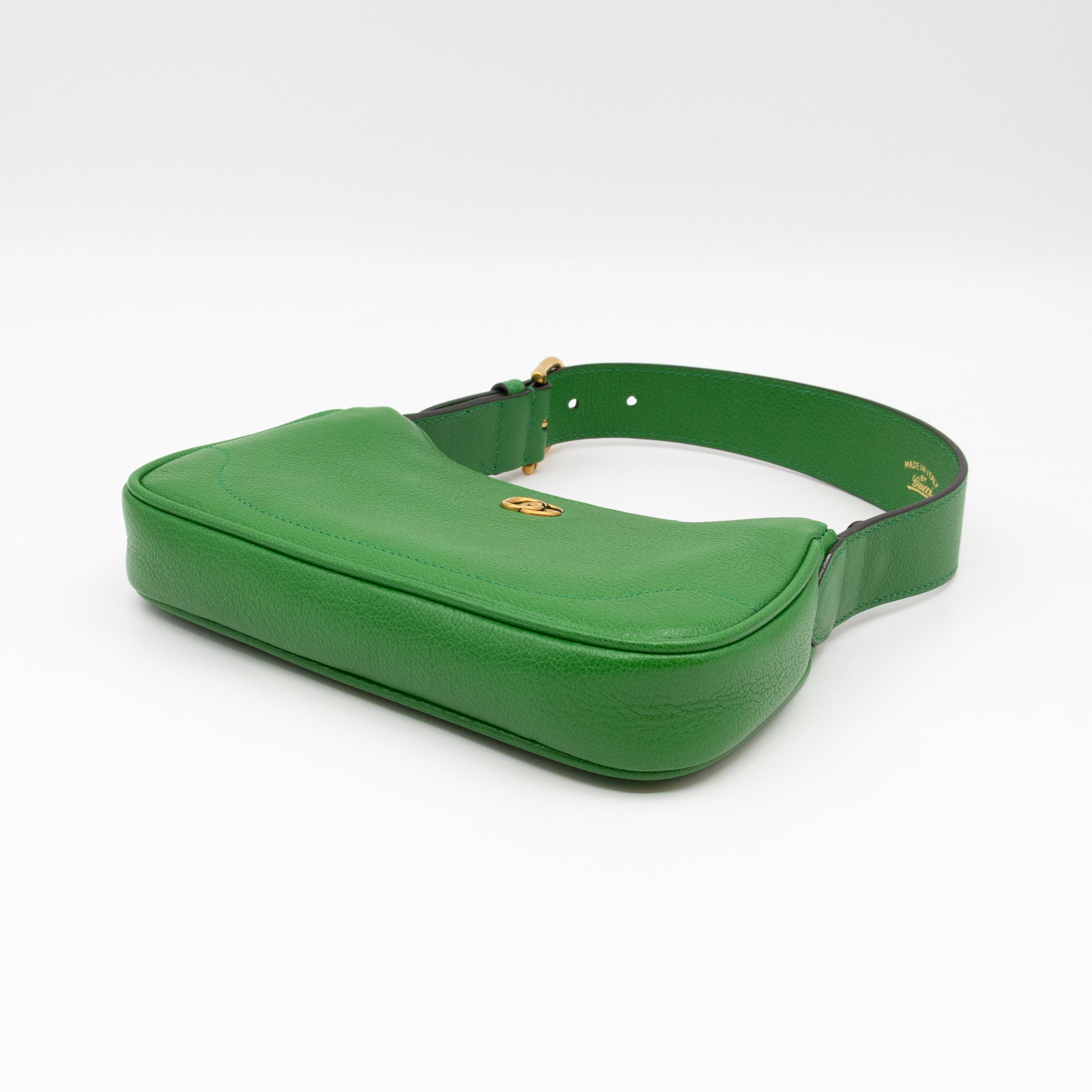 Aphrodite Mini Green Leather