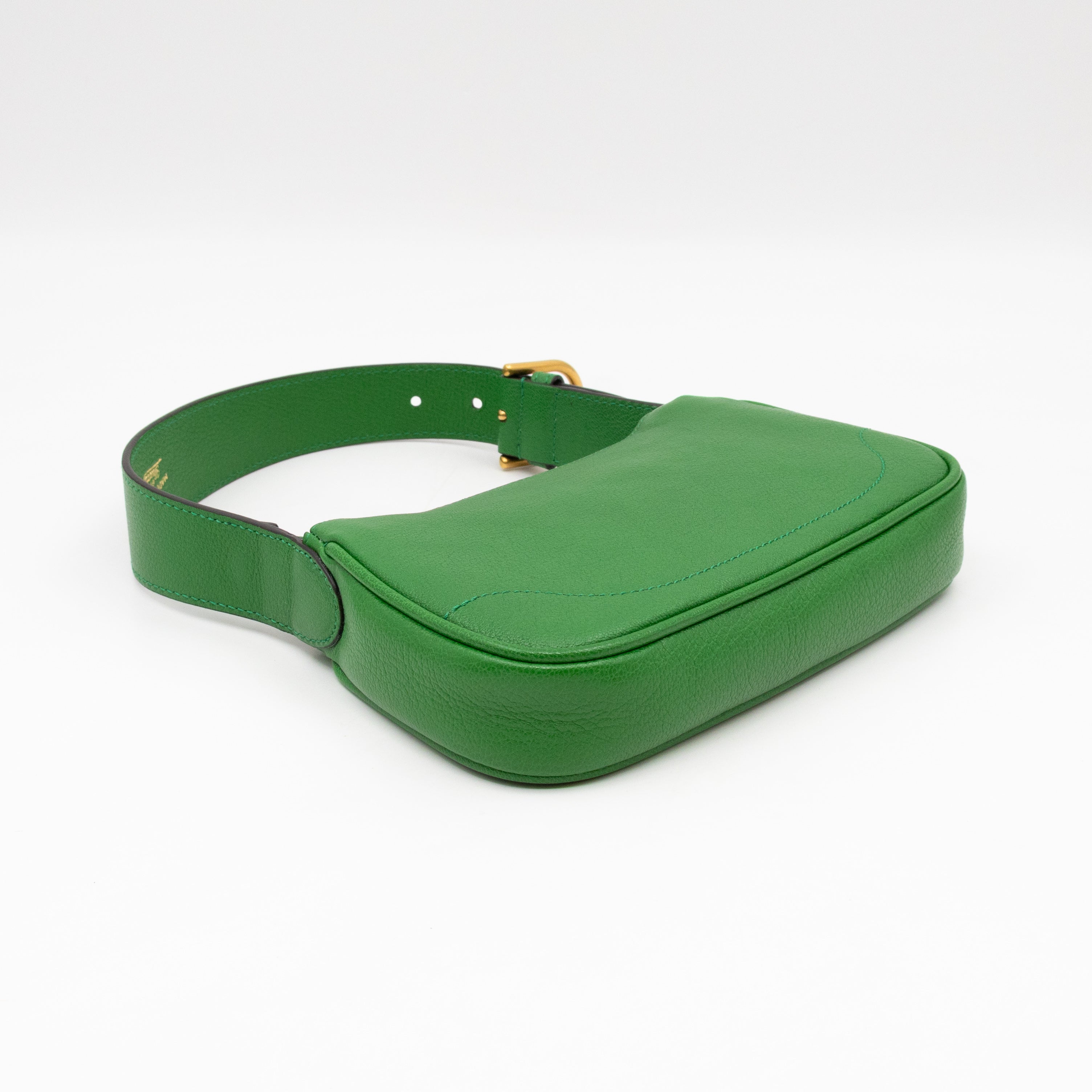 Aphrodite Mini Green Leather