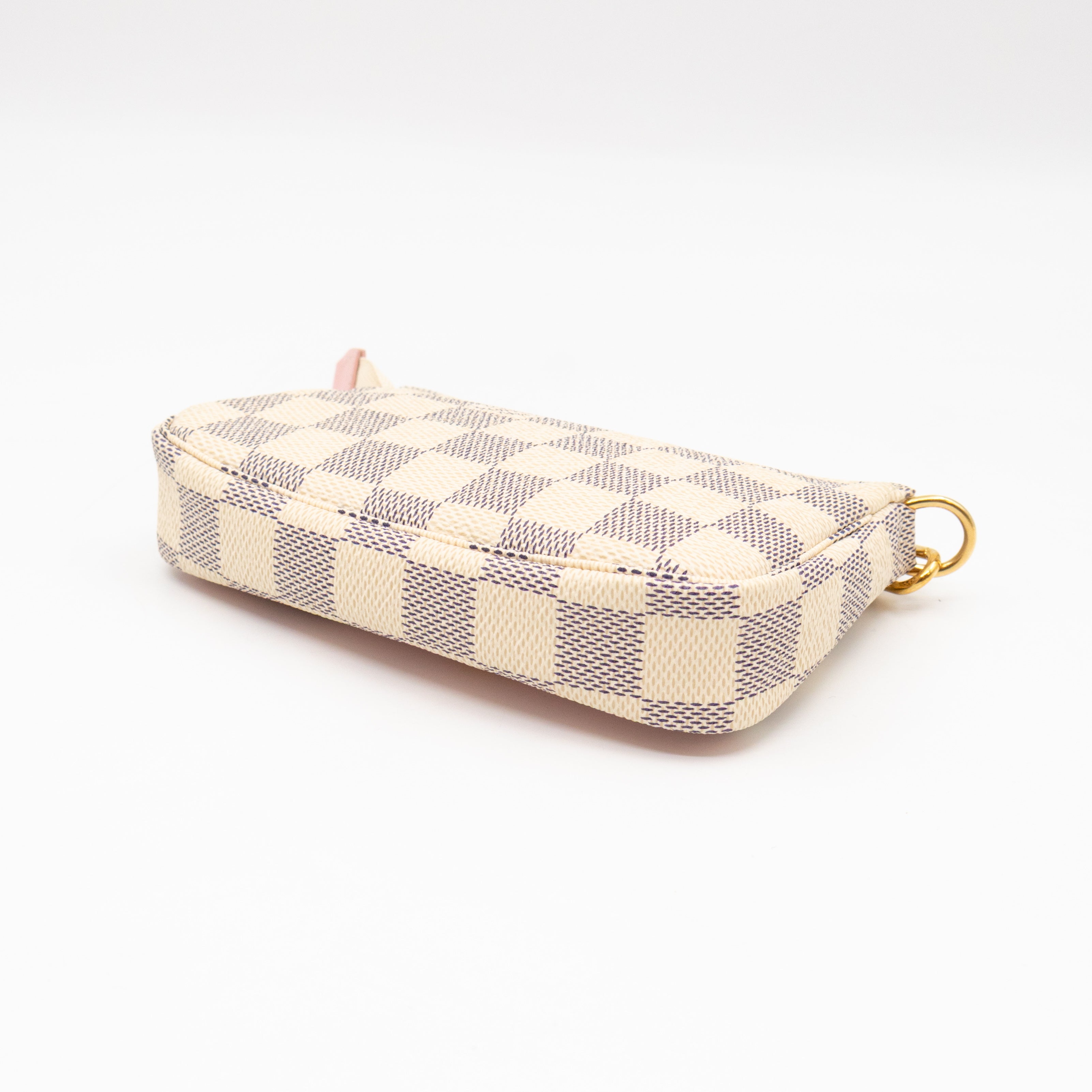 Mini Pochette Accessoires Damier Azur Christmas Animation