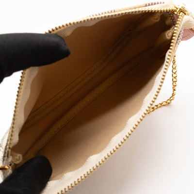 Mini Pochette Accessoires Damier Azur Christmas Animation