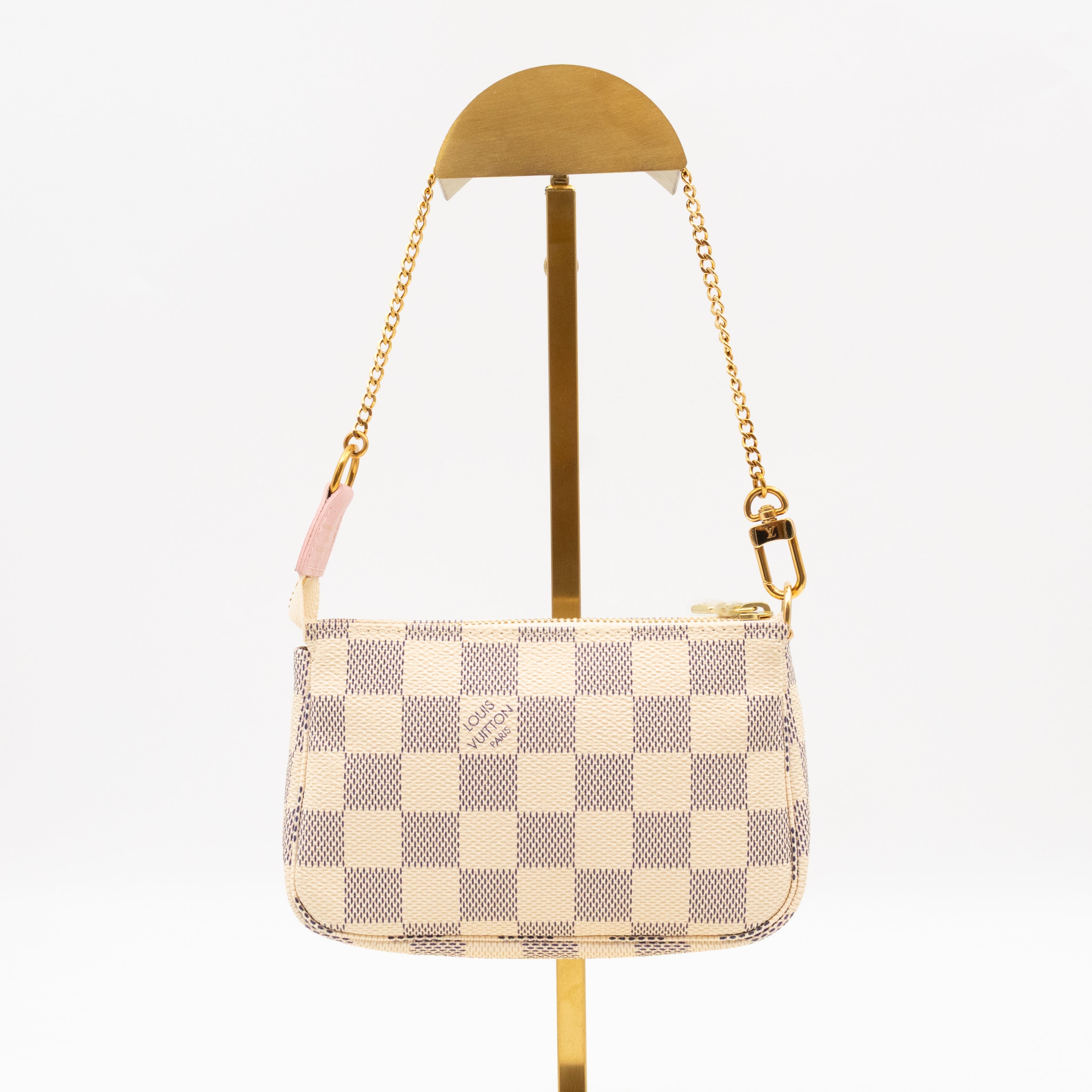 Mini Pochette Accessoires Damier Azur Christmas Animation