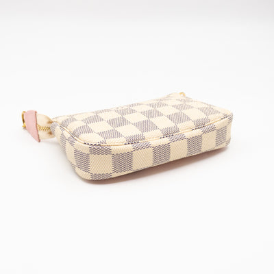 Mini Pochette Accessoires Damier Azur Christmas Animation