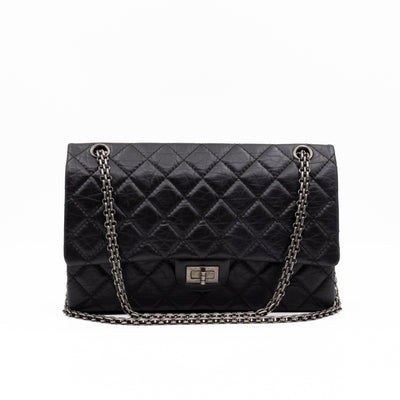 2.55 Reissue 226 Double Flap Bag Black Leather