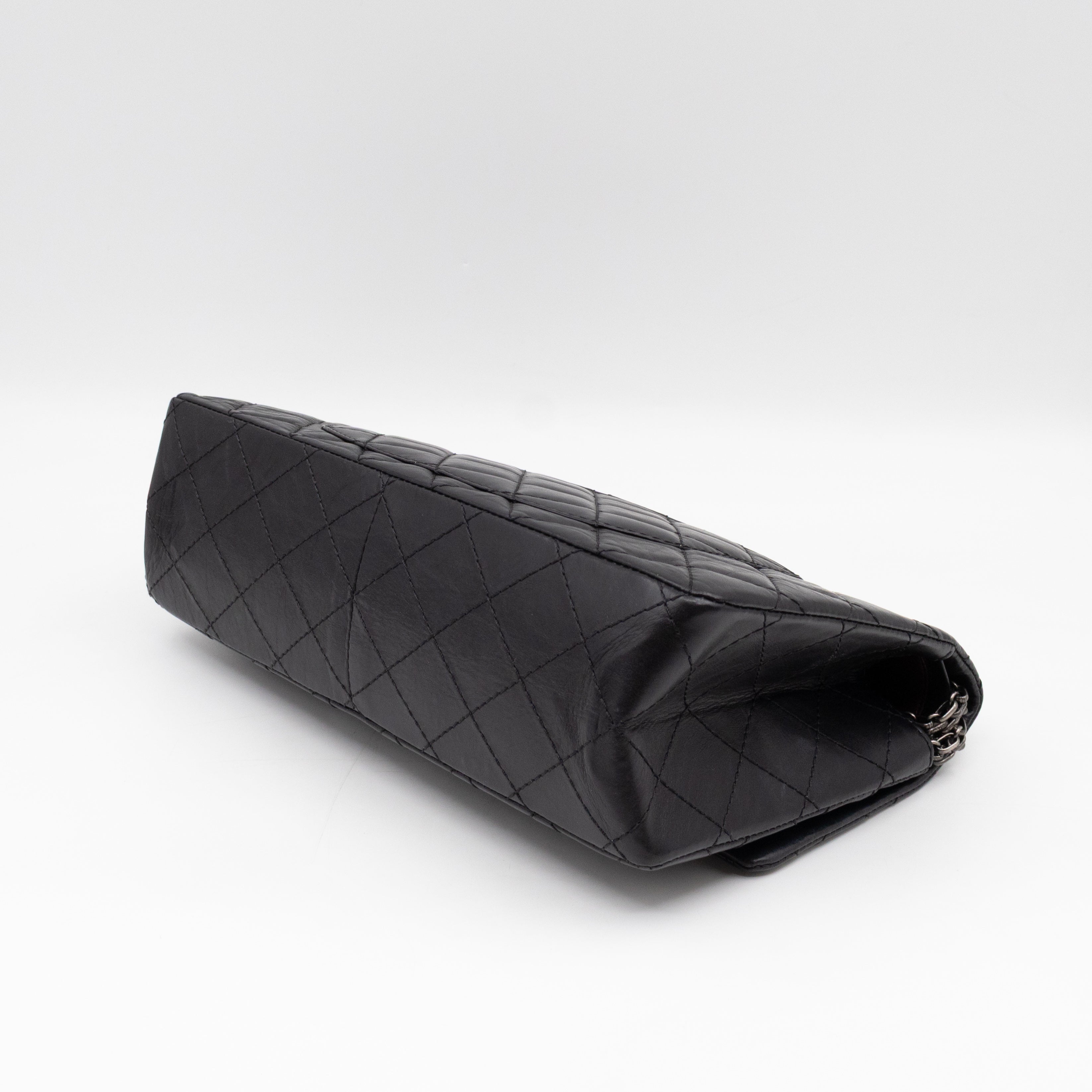 2.55 Reissue 226 Double Flap Bag Black Leather