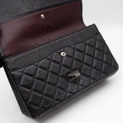 2.55 Reissue 226 Double Flap Bag Black Leather