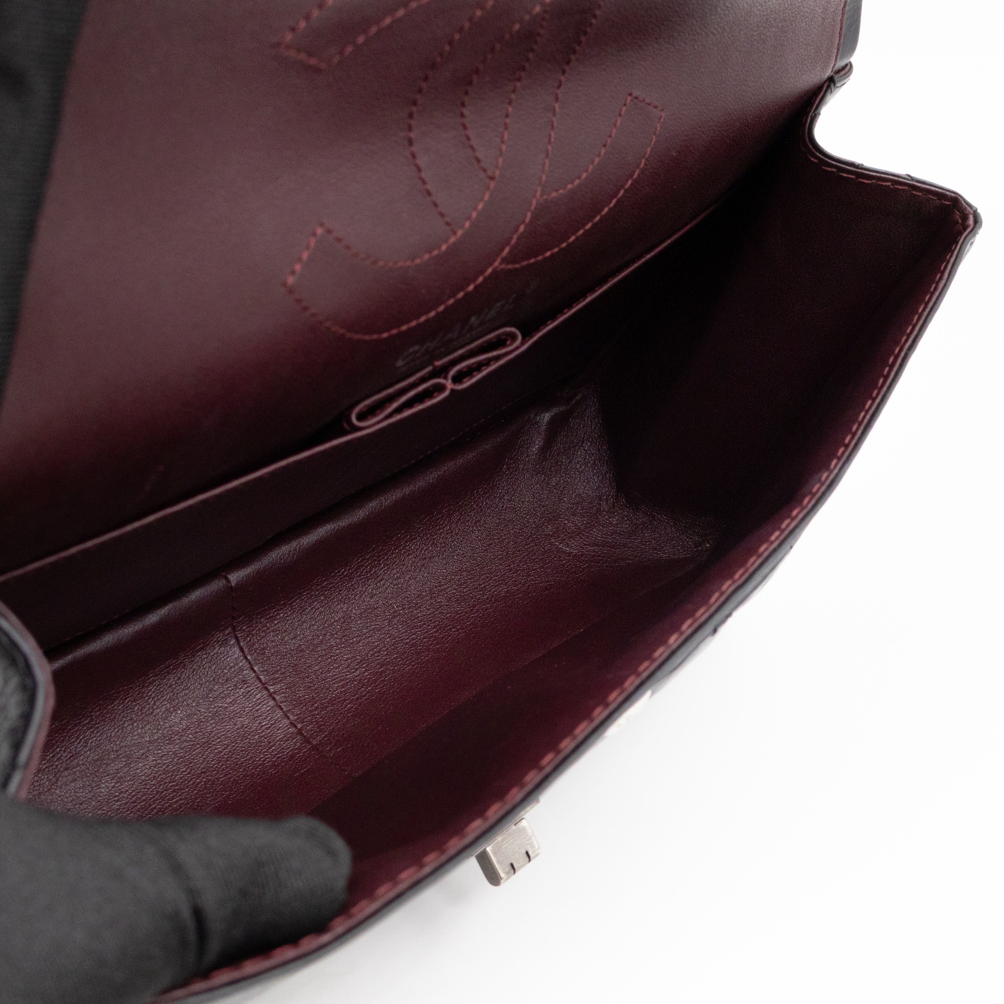 2.55 Reissue 226 Double Flap Bag Black Leather