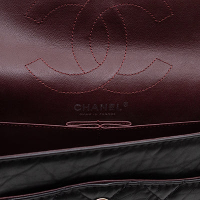 2.55 Reissue 226 Double Flap Bag Black Leather
