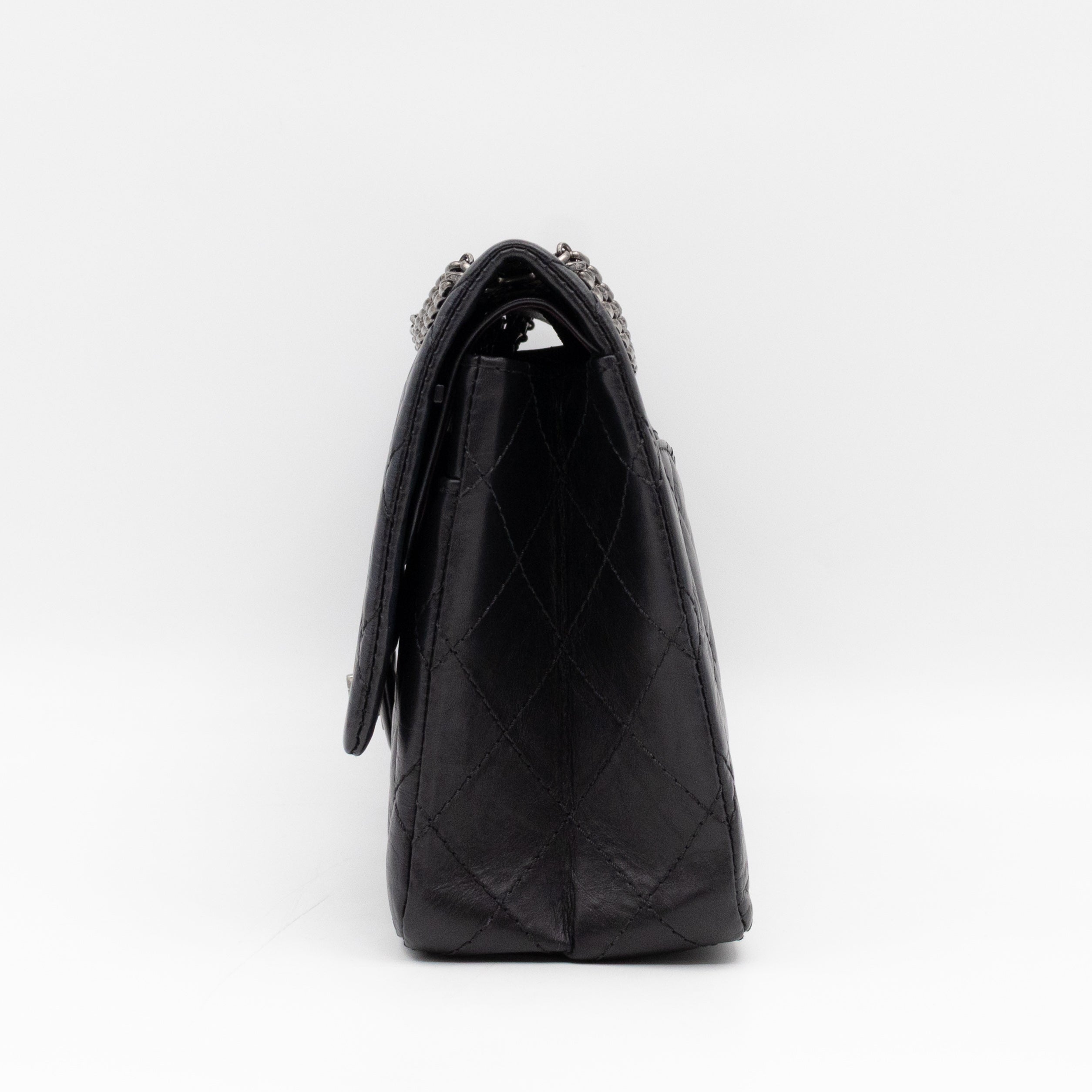2.55 Reissue 226 Double Flap Bag Black Leather