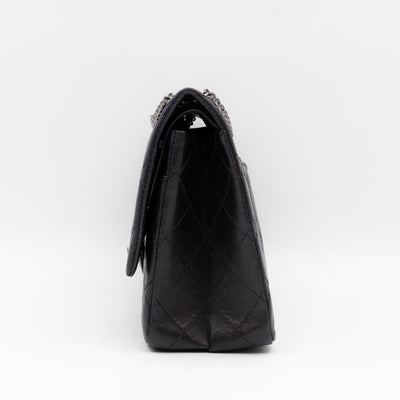 2.55 Reissue 226 Double Flap Bag Black Leather