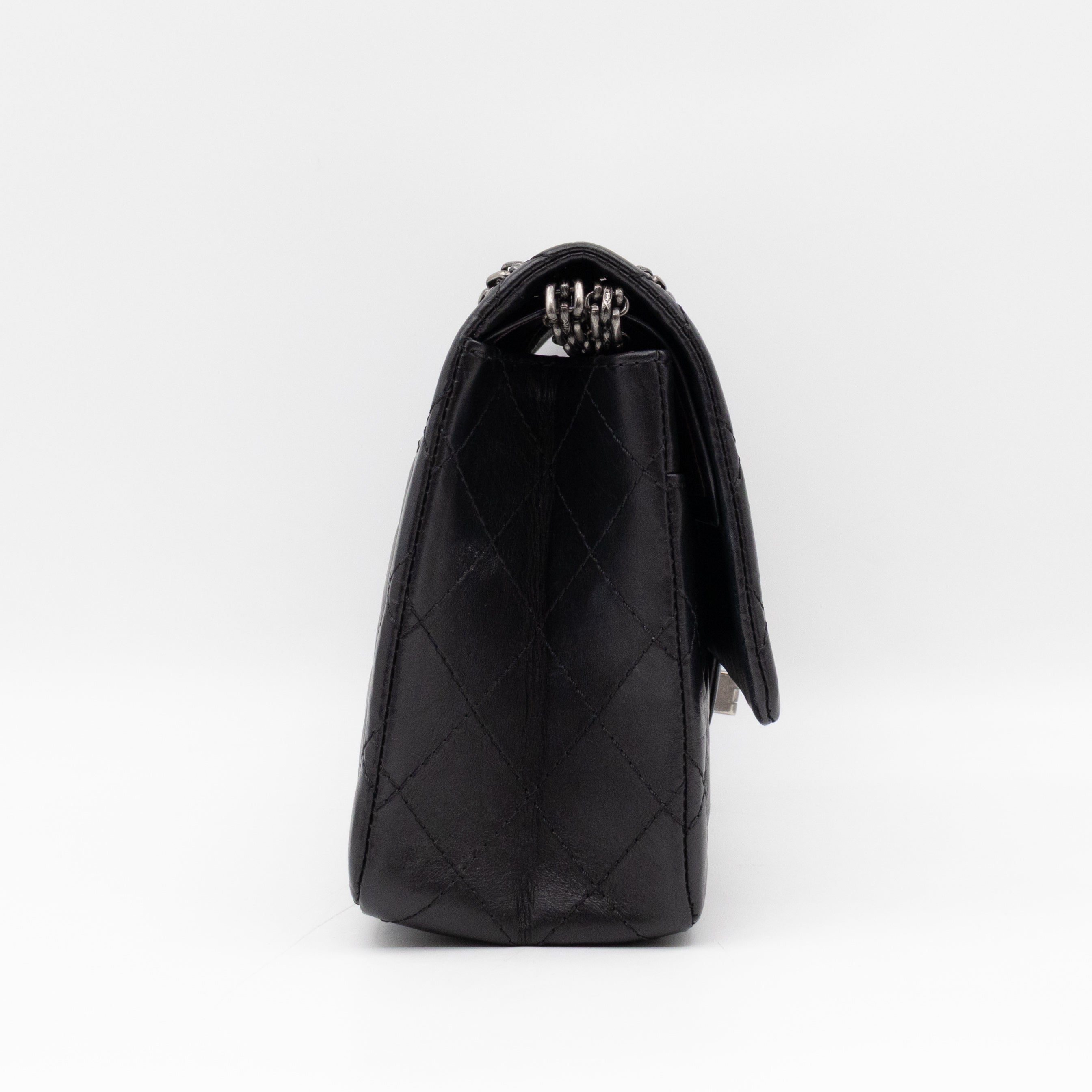 2.55 Reissue 226 Double Flap Bag Black Leather