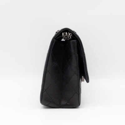 2.55 Reissue 226 Double Flap Bag Black Leather
